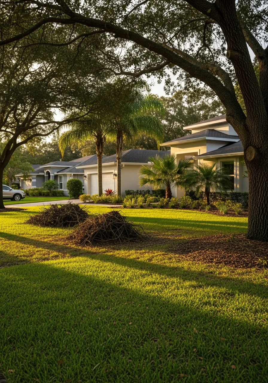 Orlando residential property with modern home design and manicured landscaping in suburban neighborhood.